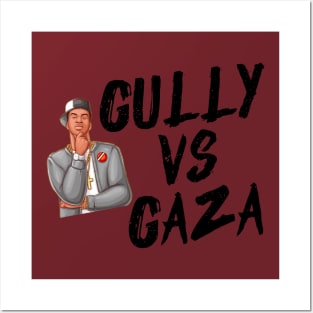 Gully vs Gaza - Rap Lovers Design, Music Fans Posters and Art